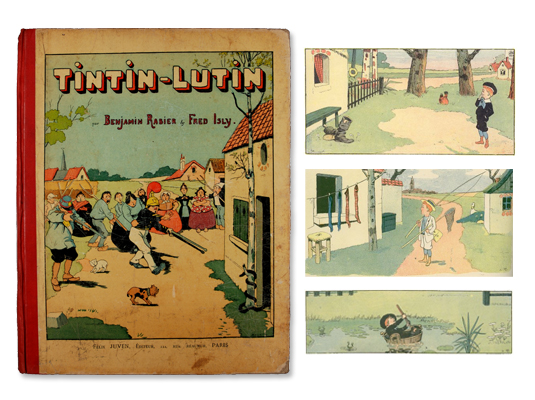 premier personnage que rencontre tintin