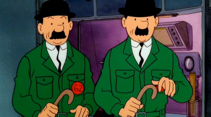Dupont Et Dupond On A Marché Sur La Lune Tintin TV - Vidéo